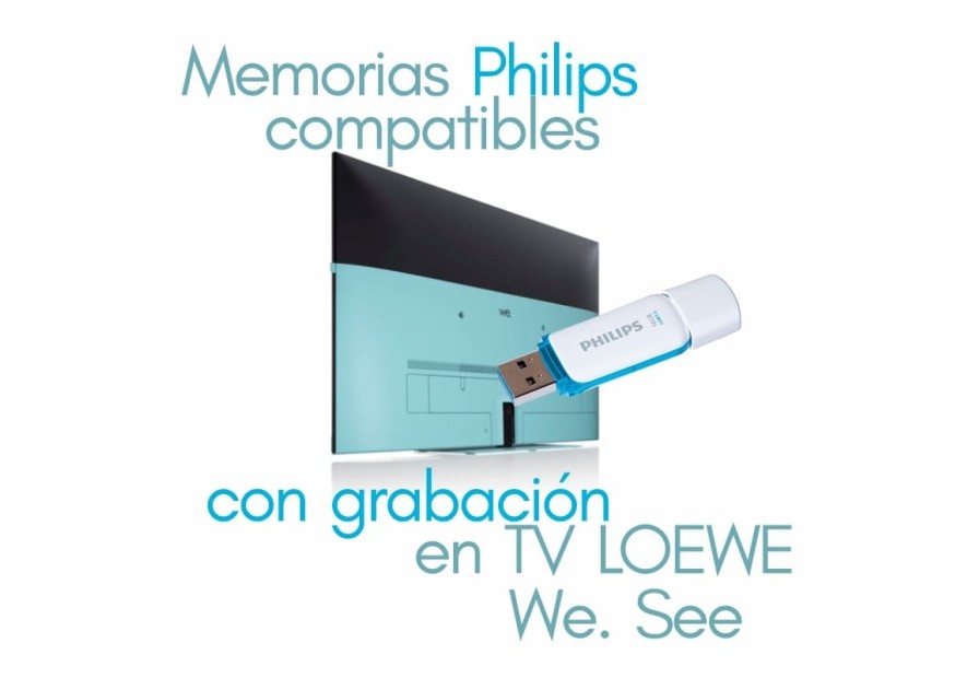 Memorias Philips compatibles con Loewe We. See